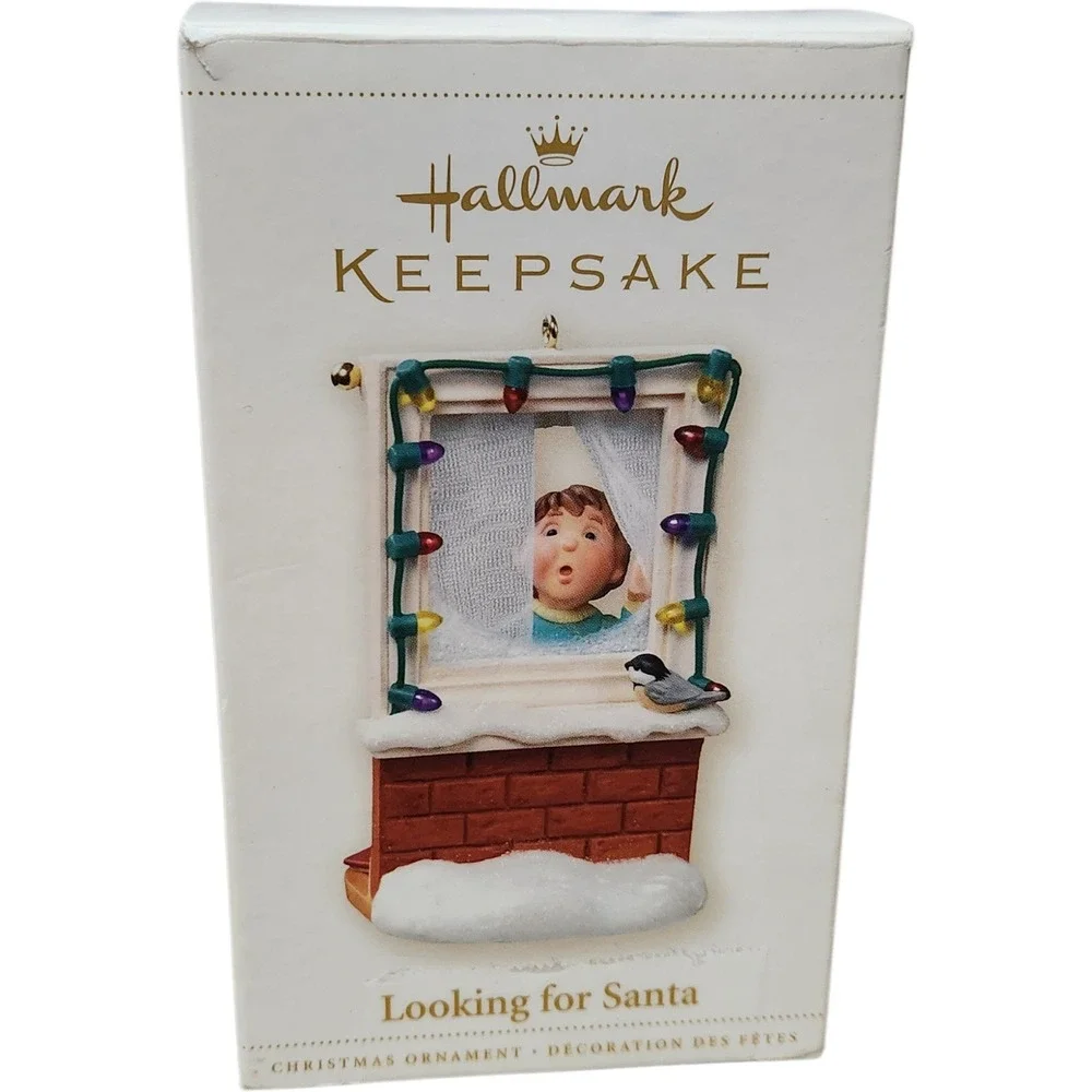 Hallmark Keepsake 2006 Looking for Santa Christmas Ornament Tracy Larsen QXG2783